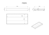 Pino Twin Drawers - dims